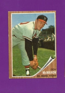 1962 Topps baseball card #483 Don McMahon Milwaukee Braves EX O/C - Picture 1 of 2