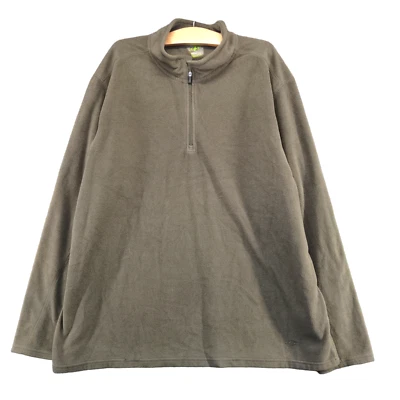 NordicTrack Para hombres 1/4 Cremallera Pullover Polar Sudadera Verde XXL Cuello Simulado Foto 1 de 4