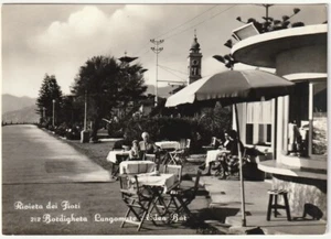 BORDIGHERA - IMPERIA - LUNGOMARE - EDEN BAR - VIAGG. 1961 -7512- - Picture 1 of 1