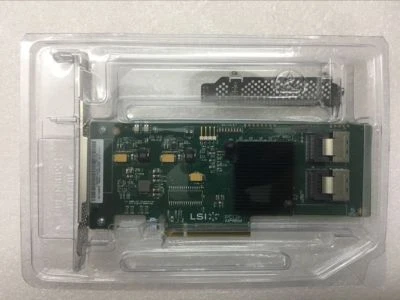 LSI 9210-8I 9201-8I 9211-8i D2607 H200 M1015 8 Ports PCI-E RAID Controller Card - Image 1 of 2