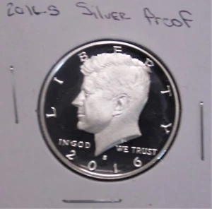 2016-S Silver Kennedy Half Dollar Proof - Picture 1 of 1