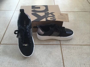 Sneakers Kurt Geiger donna Lighter Gem nere nere taglia 5/38 - Foto 1 di 13