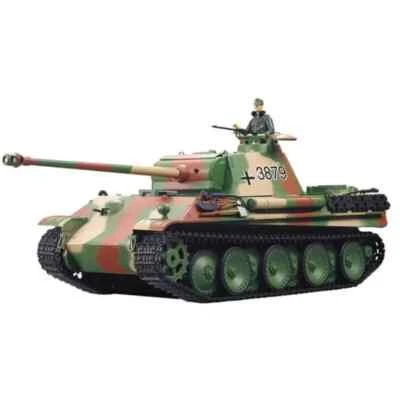 Heng Long German Panther Type G 1/16 RTR RC Tank - IR & Shoots & Smoke & Sound - Image 1 of 4
