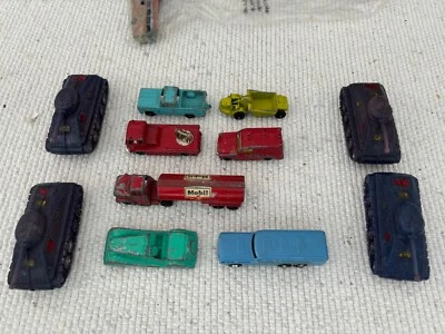 Vintage Assorted Models Plus Sherman tanks 50's and 60's - Image 1 of 4