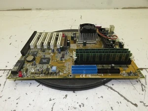 DFI TA64-B REV.A1 Motherboard w/ Intel Pentium 3 750MHz 256MB Ram - Bild 1 von 5
