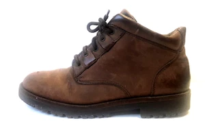 Natural Sport Women Brown Lace Up Chukka Boots Shoes US Size 7.5M #715A81 - Picture 1 of 11