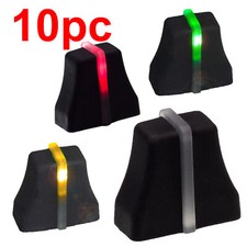 Sifam 10 PROF. FADER KNOBs CAPs black for fader with LED slider potentiometer