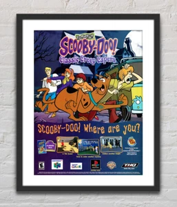 Scooby-Doo Classic Creep Capers PS1 Nintendo 64 GBC Glossy Poster Unframed G2170 - Picture 1 of 4