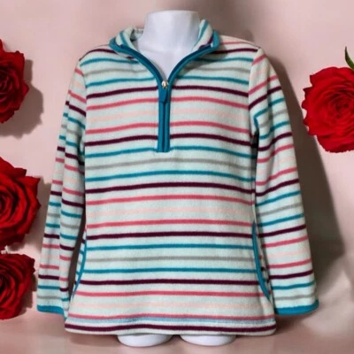 Suéter a Rayas Gloria Desteñido Poliéster Tacto Suave Talla S (6-6x) Foto 1 de 4