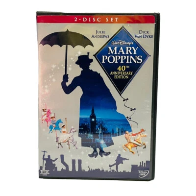 Disney Mary Poppins (DVD Movie 2004) 40th Anniversary Edition 2 Disc Set - Image 1 of 4