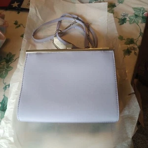 Liz Claireborne Lavender Crossbody Day to Evening Clutch / Shoulder Purse - Picture 1 of 8
