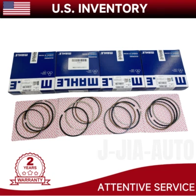 MAHLE 4PCS Piston Rings Set For MINI R50 | R52 | R53 | Cooper 11257520133 - Image 1 of 4