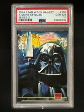 1994 Star Wars Galaxy #190 - Darth Vader - A More Stylized - Series 2 - PSA 10