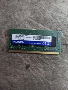 AO1L16BC2N1-BQHS GENUINE ADATA LAPTOP MEMORY 2GB 1RX16 PC3L-12800S-11 (CA61) - Picture 1 of 1