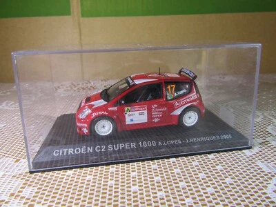 807Z IXO Citroën C2 Super 1600 #17 Rally Portugal 2005 Lopes 1:43 + Scatola - Immagine 1 di 4