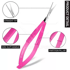 4.7" Embroidery & Eyebrow Scissors - Sharp Stainless Steel Craft Hair Trimming - Picture 1 of 5