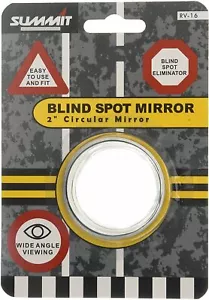 2 x Summit Blind Spot & Towing Wide Angled Car, Jeep & Van Convex 2" Mirrors NEW - Picture 1 of 1