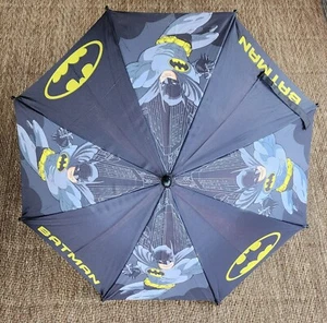DC Comics Batman Character Folding Umbrella, School Kids Youth ~ 21.5 in - Picture 1 of 8