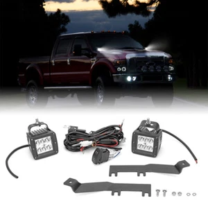 Kit de cableado de montaje en capó para F-250 F-350 Super Duty 2008-2009 10 24 W de luz LED - Imagen 1 de 7