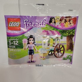 Lego Friends Emma's Ice Cream Stand (30106) Sealed Polybag
