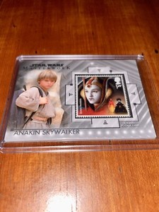 2019 Topps STAR WARS MASTERWORK Anakin Skywalker Authentic QUEEN AMIDALA Stamp