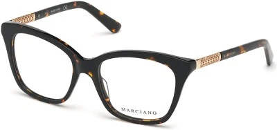 Marciano By Guess GM0360 052 Tortoise Plastic Cat Eyeglasses Frame 53-17-140 - Image 1 of 3