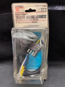 NIB UHaul Trailer Wiring Harness Adaptor 13322  Discontinued, HTF - Picture 1 of 3
