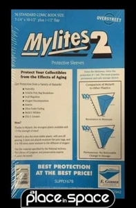 50 X STANDARD COMIC SIZE MYLITES 2 SLEEVES (SUPPLY678) - Picture 1 of 1