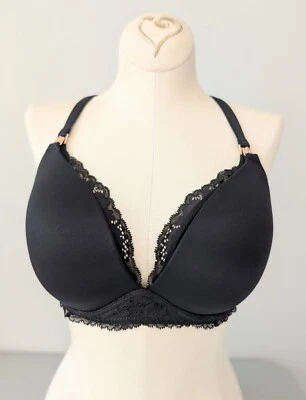 Victoria's Secret VS 36DDD Black Body By Victoria No Wire Nursing Bra - Image 1 of 4