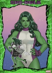 [DIGITAL CARD] Topps Marvel - #10 - She-Hulk Variants 21 S1 - Green - Picture 1 of 1