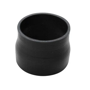 MANGUERA DE SILICONA ACOPLADOR REDUCTOR RECTO 63MM A 76MM 2.5" A 3" NEGRO - Imagen 1 de 5
