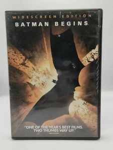Batman Begins (DVD, Widescreen, 2005) Christian Bale, Gary Oldman, Action - Picture 1 of 3