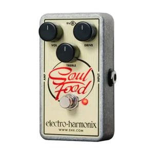 Electro-Harmonix EHX Soul Food Transparent Overdrive Effects Pedal - Picture 1 of 2