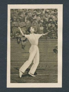Tarjeta comercial de tenis checa Bunny Austin 1933 ultra rara Inglaterra  - Imagen 1 de 2