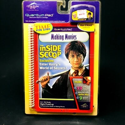 Quantum Pad Harry Potter haciendo películas para Leap Pad - Sellado - Nuevo Foto 1 de 2