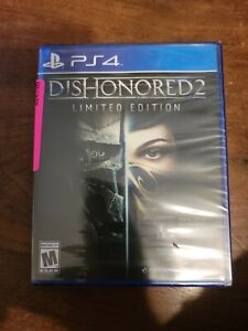 Dishonored 2 Limited Edition PS4 Playstation 4 Game New Sealed Free Shipping