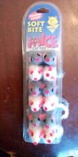 12 Pack of Soft Bite Furry Mice Cat Toys by Booda