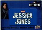 Defenders Marvel Logo Patch Cards 1:1920 Packs CL-JJ Krysten Ritter Jessica Jone