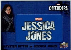 Defenders Marvel Logo Patch Cards 1:1920 Packs CL-JJ Krysten Ritter Jessica Jone - Picture 1 of 2