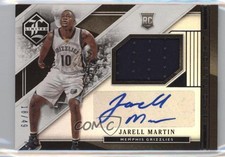 2015-16 Panini Limited Jersey Spotlight Silver /49 Jarell Martin Rookie Auto RC