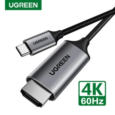 Ugreen USB C 3.1 to HDMI Cable 4K 60Hz Type C to HDMI Thunderbolt 3 Compatible - Image 1 of 4