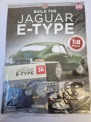 1/8 DEAGOSTINI Costruire il Proprio The Jaguar Auto Numero 36 Inc Parte - Immagine 1 di 2