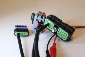 Diagnostic Cable for DDECIII & IV ECM's DDEC3 DDEC4 - Picture 1 of 6