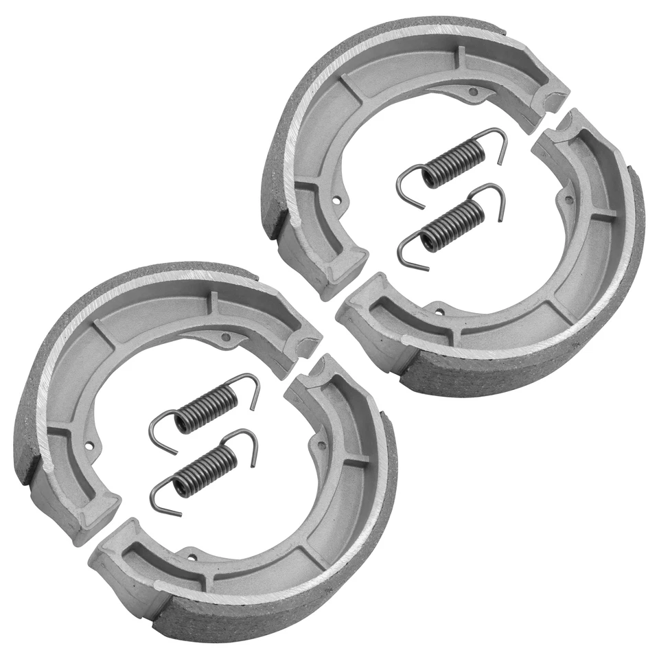 Front & Rear Brake Shoes for Suzuki Tm400 Cyclone 1971 1972 1973 1974 1975 - Image 1 of 4