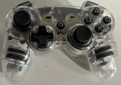 Afterglow Wireless Controller Playstation 3 PS3 Clear PL-6322 **NO DONGLE** - Image 1 of 3