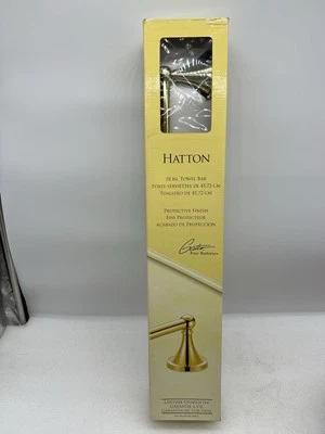 Toallero Gatco Hatton 18 pulgadas latón pulido número de modelo 4771 ¡Nuevo! Foto 1 de 4