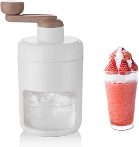 Shaved Ice Machine Snow Cone Machine Manual - Portable Ice Crusher and Shaved Ic - Picture 1 of 12