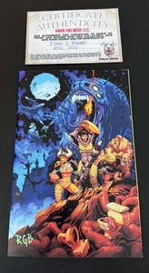 Der Mond folgt #1 2024 signiert Ryan G Browne Star Wars Hommage Virgin mit Echtheitszertifikat - Bild 1 von 4