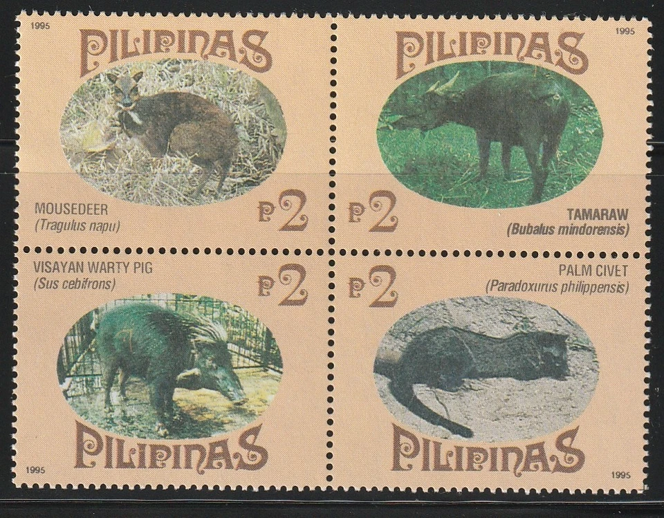 Filipinas 1995 Sc # 2352 vida silvestre MNH OG Foto 1 de 1