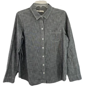Old Navy Women's Button Down Long Sleeve Shirt Size Large - Picture 1 of 5